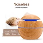 Ultrasonic Humidifier Manufacturer - OEM/ODM 130ml Wood Grain Diffuser