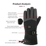 Electric Hand Warmer Factory - OEM/ODM Battery Heated Gloves for Skiing