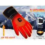 Electric Bicycle Gloves Factory - OEM/ODM Rechargeable Waterproof Winter Gloves