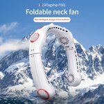 Neck Fan Manufacturer - OEM/ODM Portable Wearable Rechargeable Cooler