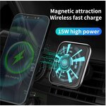 Magnetic Wireless Car Charger Manufacturer - OEM/ODM 15W Fast Charging Mount