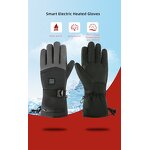 Electric Hand Warmer Factory - OEM/ODM Battery Heated Gloves for Skiing
