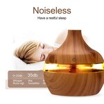 Ultrasonic Aroma Diffuser Factory - OEM/ODM 300ml Wood Grain Humidifier