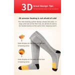 Electric Heated Socks Factory - OEM/ODM Custom Rechargeable for Skiing