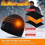 Heated Sports Cap Manufacturer - OEM/ODM Outdoor Hiking Safety Heated Beanie