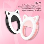 LED Selfie Ring Light Factory - OEM/ODM 6 Inch Rechargeable Mobile Light