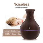 USB Aroma Diffuser Manufacturer - OEM/ODM Ultrasonic Wood Grain Humidifier