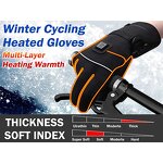 Electric Bicycle Gloves Factory - OEM/ODM Rechargeable Waterproof Winter Gloves