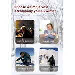 Electric Heated Vest Factory - OEM/ODM USB Rechargeable for Winter Skiing