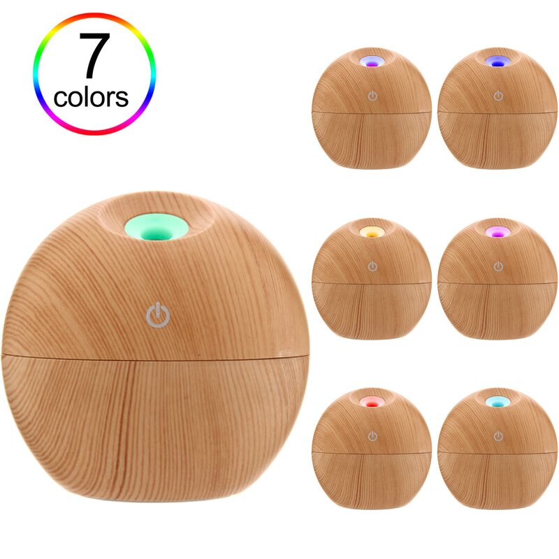 Portable Wood Grain Diffuser Factory - OEM/ODM Wholesale Essential Oil Diffuser
