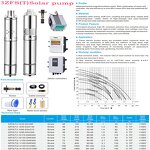 Solar Water Pump Factory - OEM High Flow Piston for Agriculture Irrigation