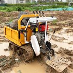 Tracked Transport Vehicle Factory - OEM High Power Hydraulic Dumping