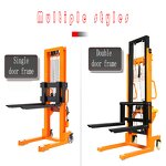 Electric Forklift Stacker Manufacturer - Wholesale 1 Ton 2 Meter Lifting Portable