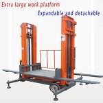 Masonry Lift Platform Factory - Wholesale Heavy Duty PLC Control 1T Capacity