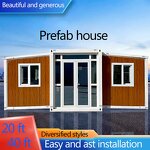 Expandable Building Manufacturer - OEM Reusable Steel Structure Sandwich Panel