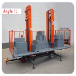 Masonry Lift Platform Factory - Wholesale Remote Control 1T Capacity 4M Lift