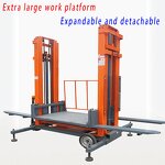 Masonry Lift Platform Factory - Wholesale Remote Control 1T Capacity 4M Lift