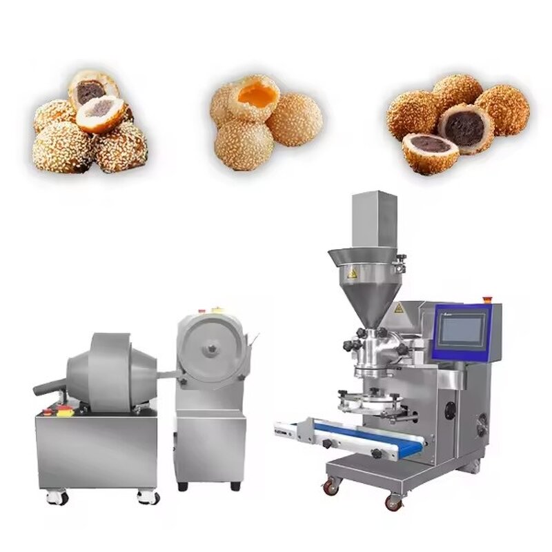 Encrusting Machine Factory - OEM Automatic for Chocolate Donut Meat Balls