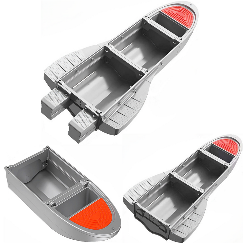 Folding Fishing Boat Factory - OEM Portable High Buoyancy Quick Assembly