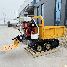 Tracked Transport Vehicle Factory - OEM High Power Hydraulic Dumping