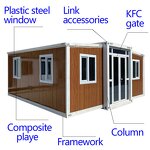 Container House Factory - Wholesale Prefab Modular 2 Story Steel Structure