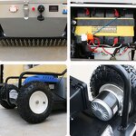 Electric Lawn Mower Factory - OEM Engine-Powered 4-Stroke Remote Control