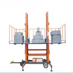 Masonry Lift Platform Factory - Wholesale Heavy Duty PLC Control 1T Capacity