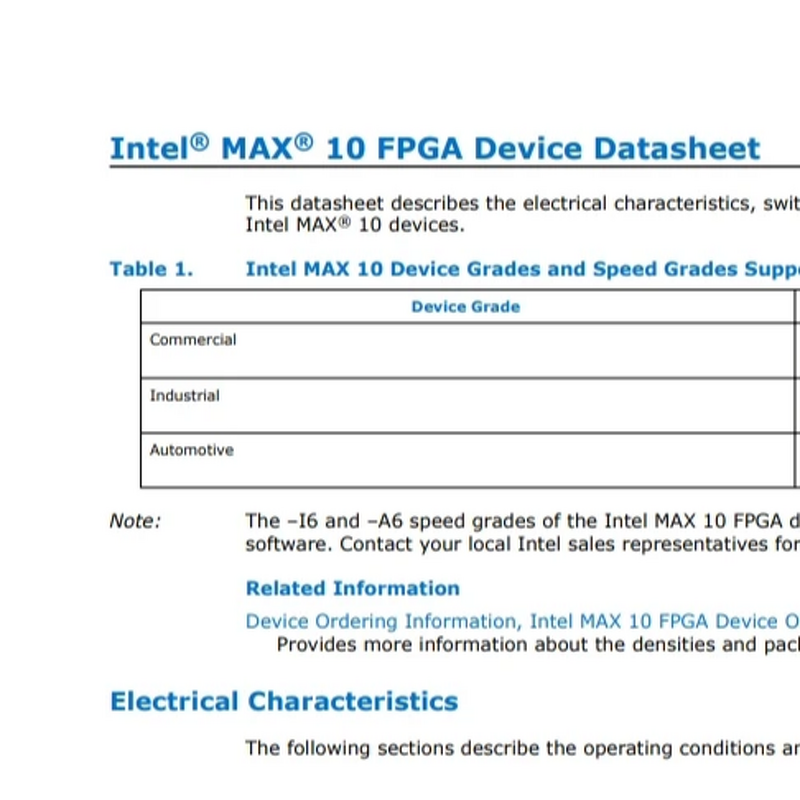FPGA Manufacturer - OEM 10M04SCU169A7G Field Programmable