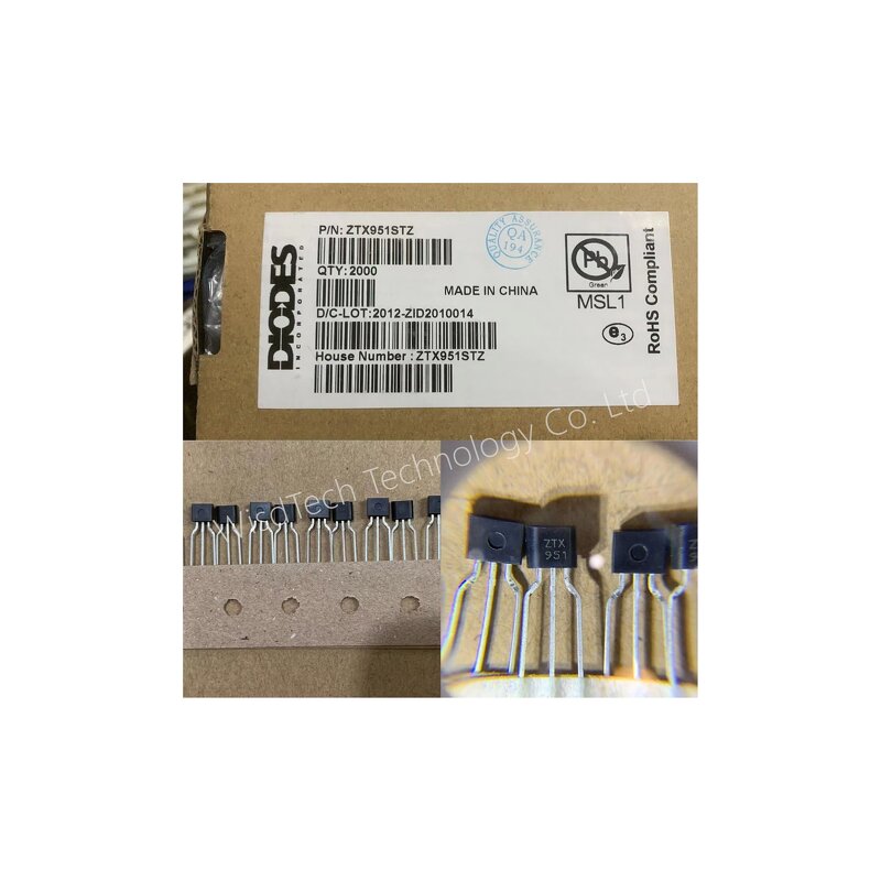 Transistor Factory - OEM ZTX951STZ PNP Bipolar Big Chip