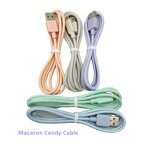 Braided USB Cable Manufacturer - OEM/ODM High Quality Macaroon Colorful Type C