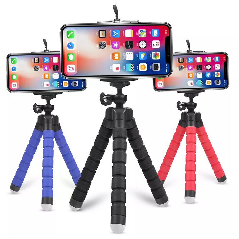 Phone Mini Stand Manufacturer - OEM/ODM Portable Sponge Octopus Legs Tripod