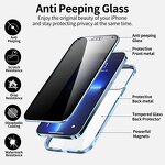 Privacy Phone Case Manufacturer - OEM/ODM Anti Peeping Magnetic for iPhone 15