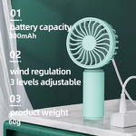 Electric Folding Fan Manufacturer - OEM/ODM Small Handheld Rechargeable Battery USB
