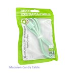 Braided USB Cable Manufacturer - OEM/ODM High Quality Macaroon Colorful Type C