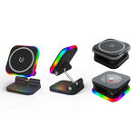 Magnetic Wireless Charger Manufacturer - OEM/ODM 15W 3 in 1 Folding Charger Stand