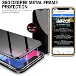 Anti-peep Phone Case Manufacturer - OEM/ODM Double Glass Magnetic for iPhone 15