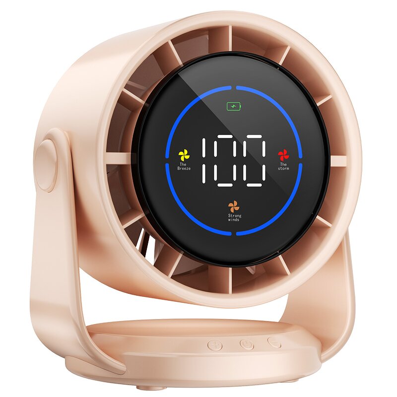 Desk Fan Manufacturer - OEM/ODM Plastic Rechargeable Metal Design USB Table