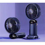 Portable Fan Manufacturer - OEM/ODM 3 in 1 Hand Folding USB Rechargeable