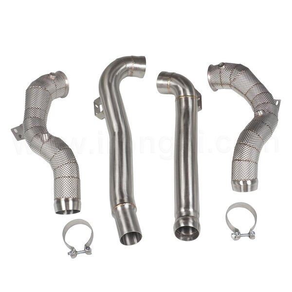 Exhaust Downpipe Manufacturer - OEM for Benz AMG GT 304 Stainless