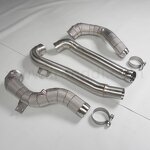 Exhaust Downpipe Manufacturer - OEM for Benz AMG GT 304 Stainless