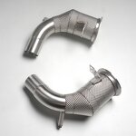 Downpipe Manufacturer - OEM Straight for Porsche 911 992 Heat Shield