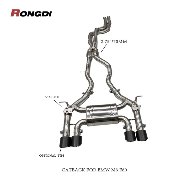 Exhaust Pipe Manufacturer - OEM Catback Valvetronic for BMW M3 M4