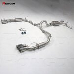 Catback Exhaust Factory - OEM High Temp for Toyota Land Cruiser LC200