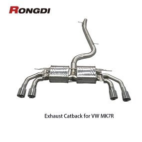 Catback Exhaust Manufacturer - OEM 304 Stainless for VW Golf Mk7 7R