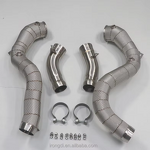 Downpipe Factory - OEM for Mercedes-Benz GLC63 AMG Stainless Steel