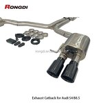 Catback Exhaust Factory - OEM Valvetronic for Audi S4 S5 B8 B8.5