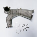 Downpipe Factory - OEM 304 Stainless for Audi S4 S5 B9