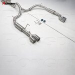 Catback Exhaust Factory - OEM High Temp for Toyota Land Cruiser LC200