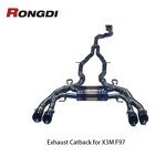 Titanium Catback Factory - OEM Valvetronic for BMW X3M F97 X4M