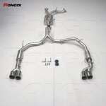 Catback Exhaust Factory - OEM High Temp for Toyota Land Cruiser LC200